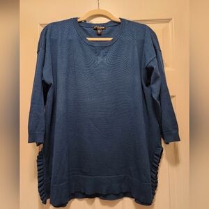 Cable & Gauge teal sweather